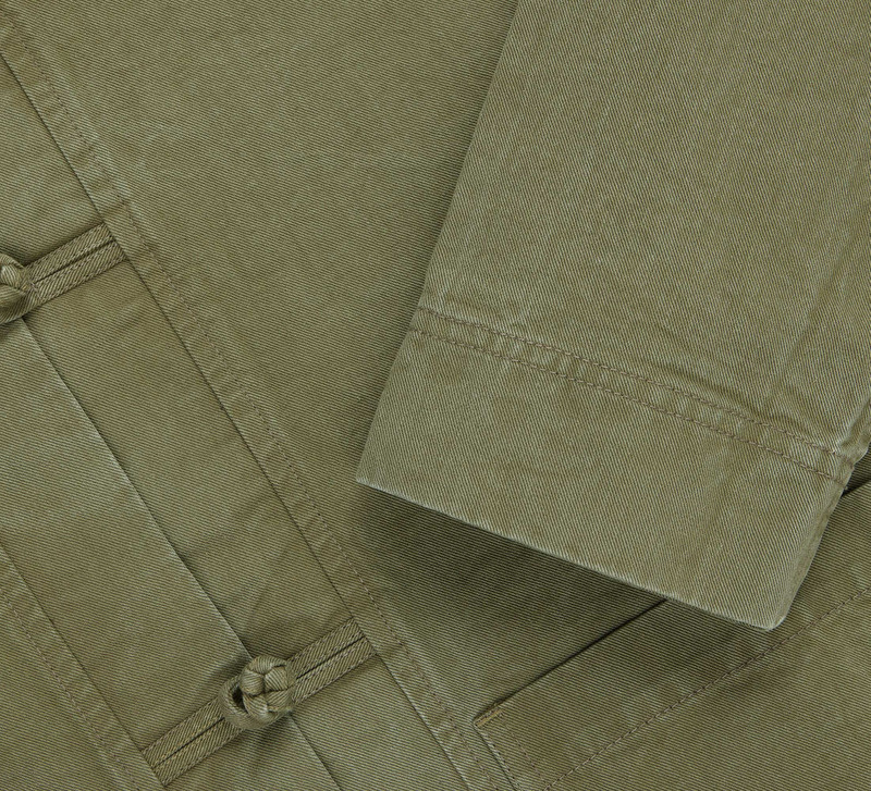 Kung Fu Jacket - Olive Twill 4