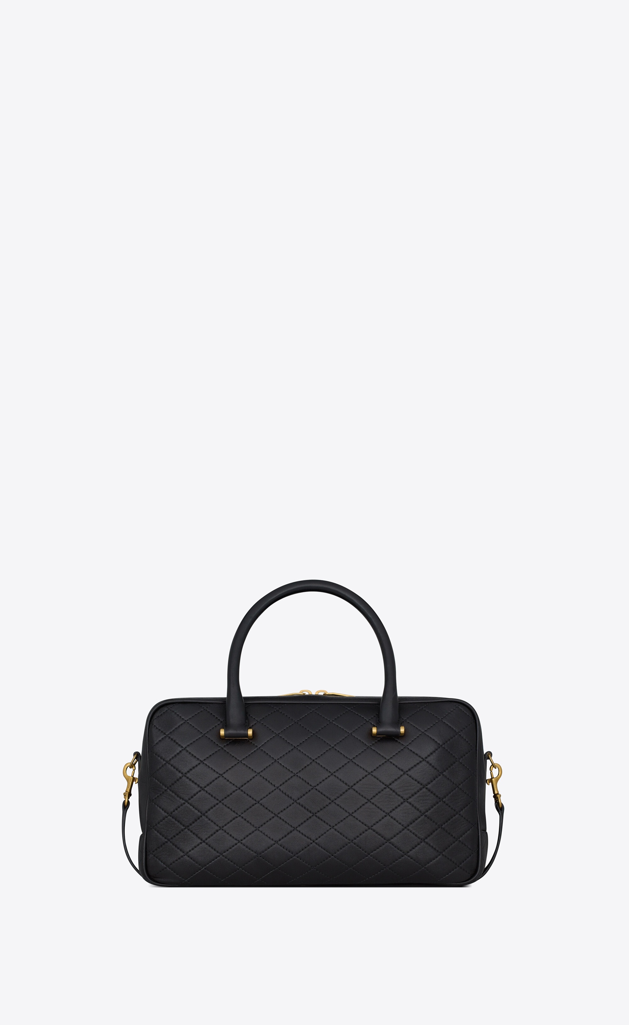 lyia duffle in quilted lambskin - 2