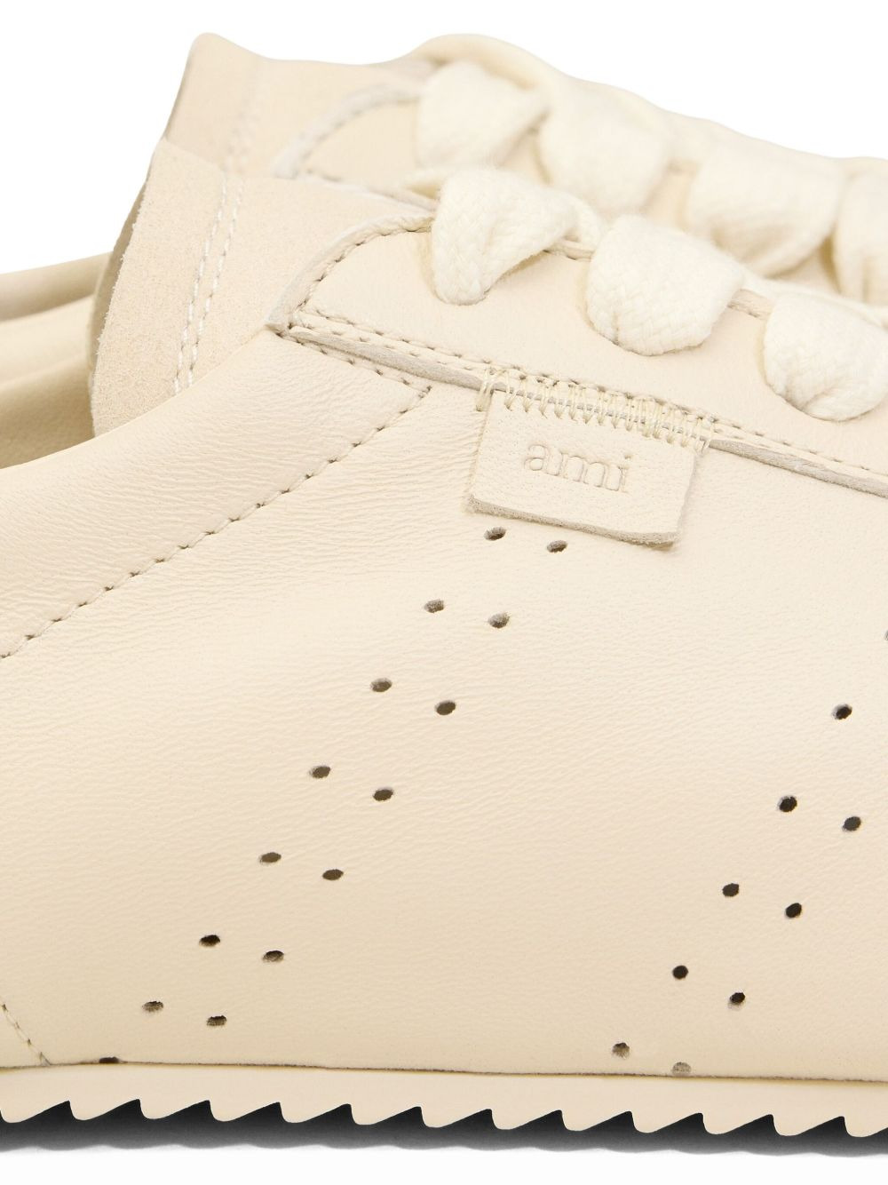 Ami Paris Sneakers Ivory - 6