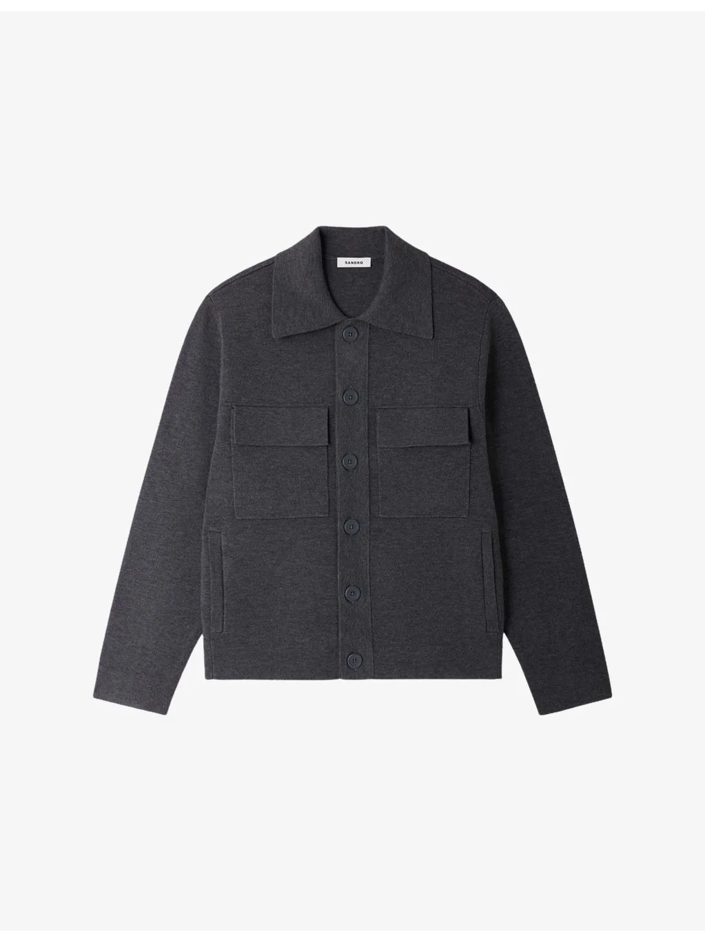 Milano Chest-Pocket Knitted Jacket - 1