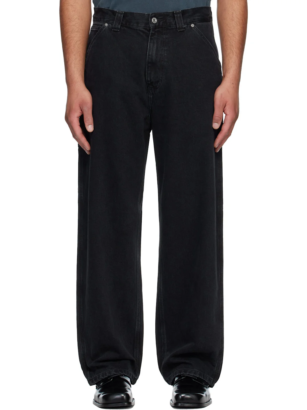 Black Belmont Jeans - 1