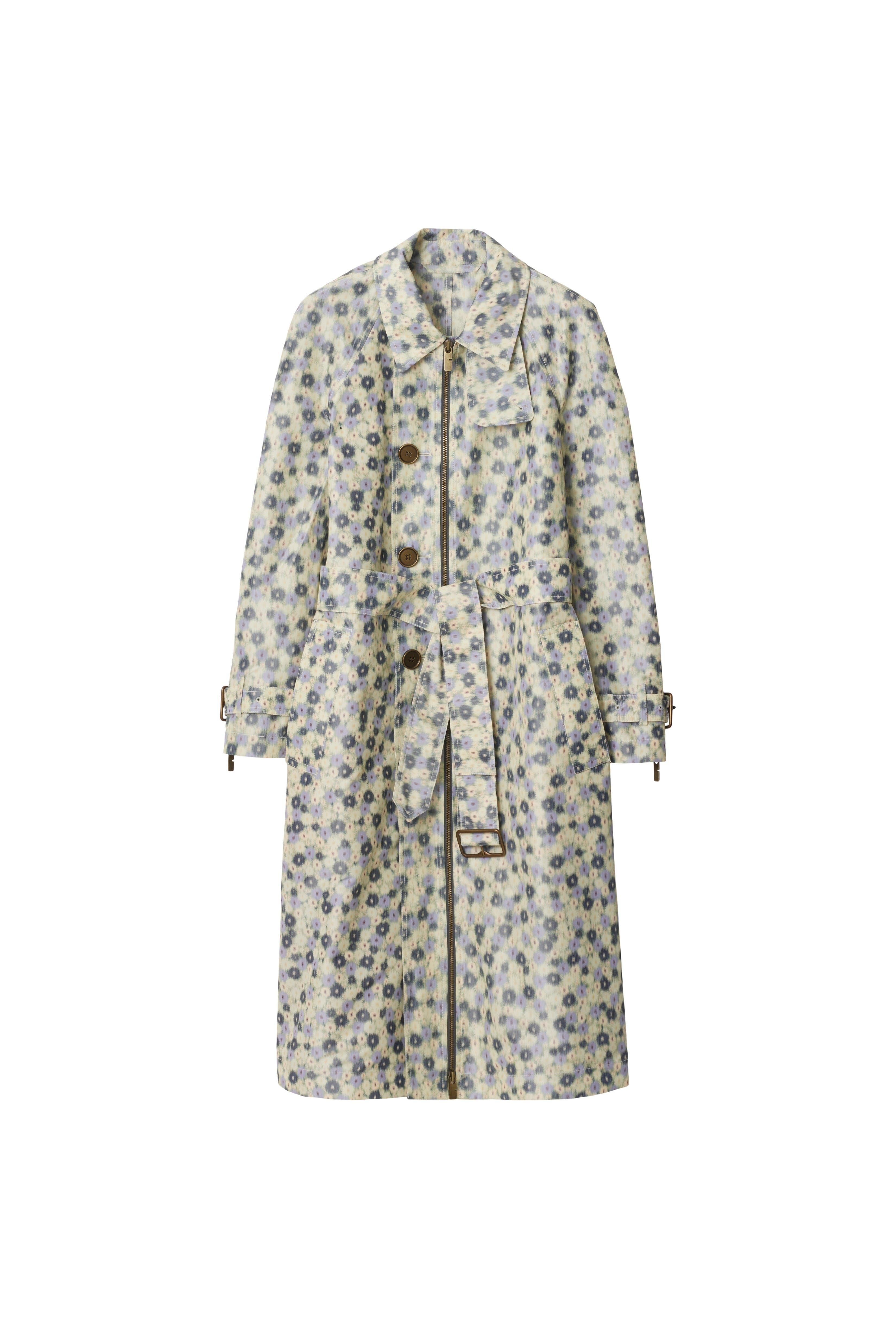 burberry Long Daisy Lightweight Zip Car Coat in Eccles at Nordstrom - 2