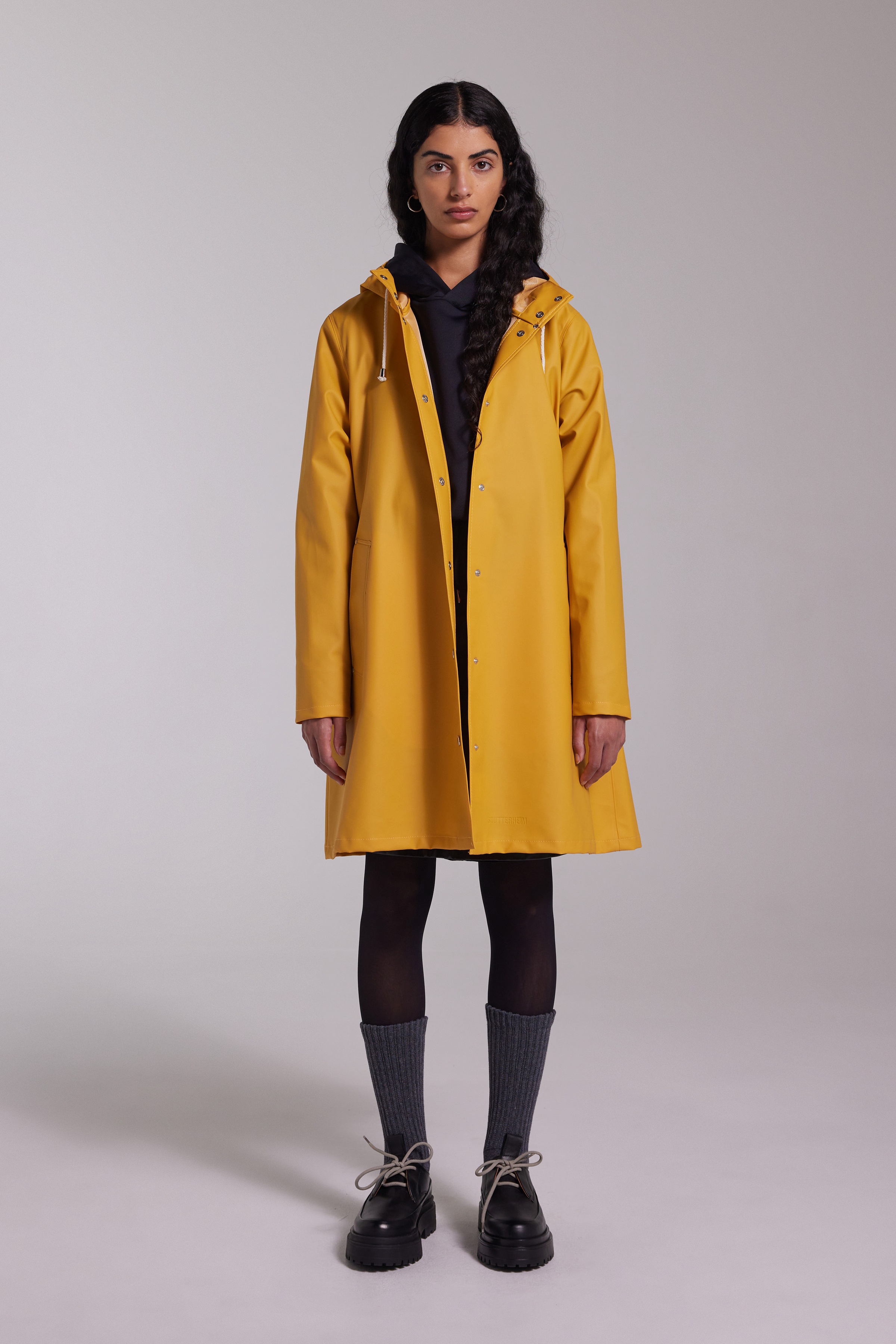 Mosebacke Lightweight Raincoat Warm Honey - 6