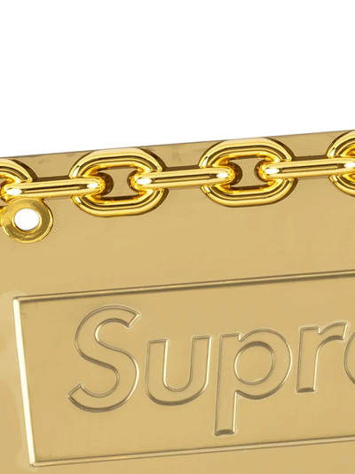 Supreme Chain license plate frame outlook