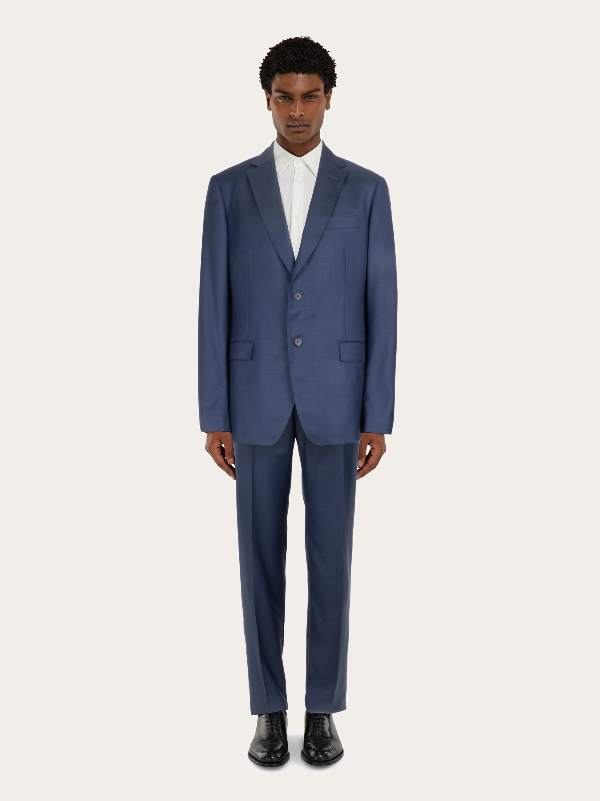 Check suit in wool - 2
