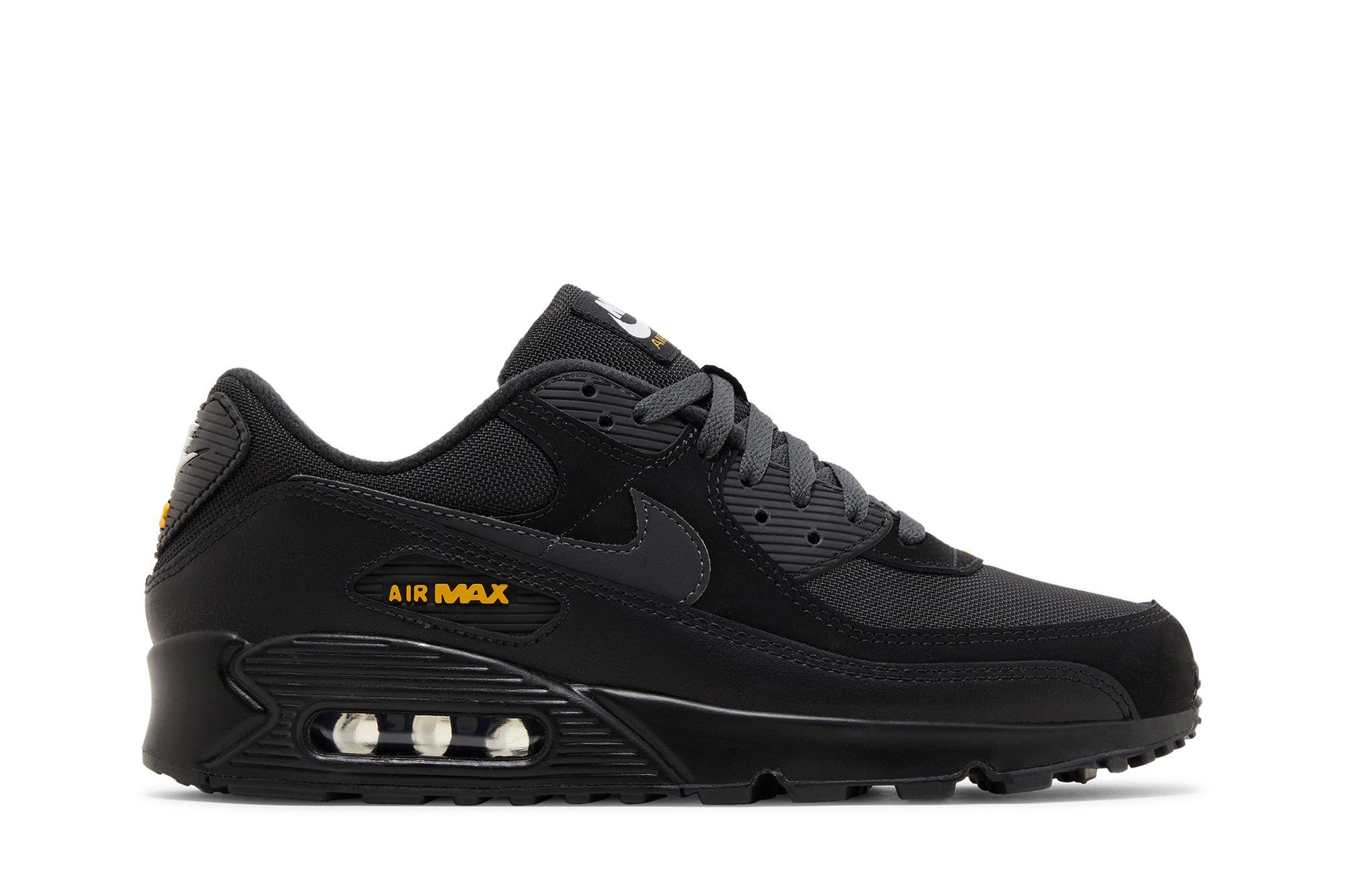 Nike Air Max 90 'Black Speed Yellow' | goat | REVERSIBLE