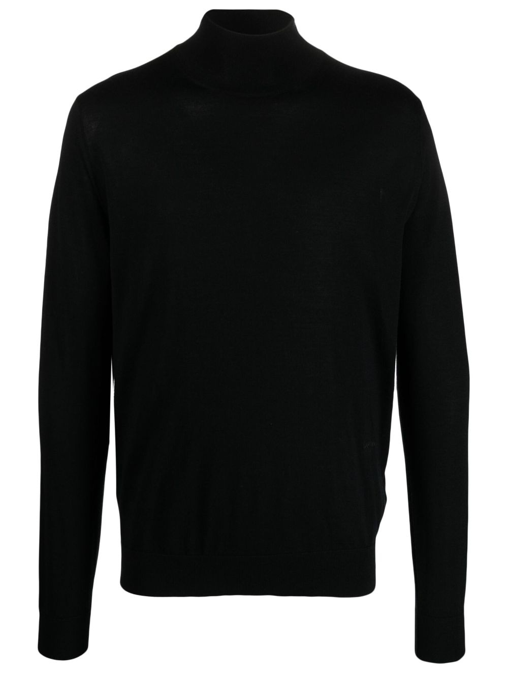 roll-neck wool-blend jumper - 1