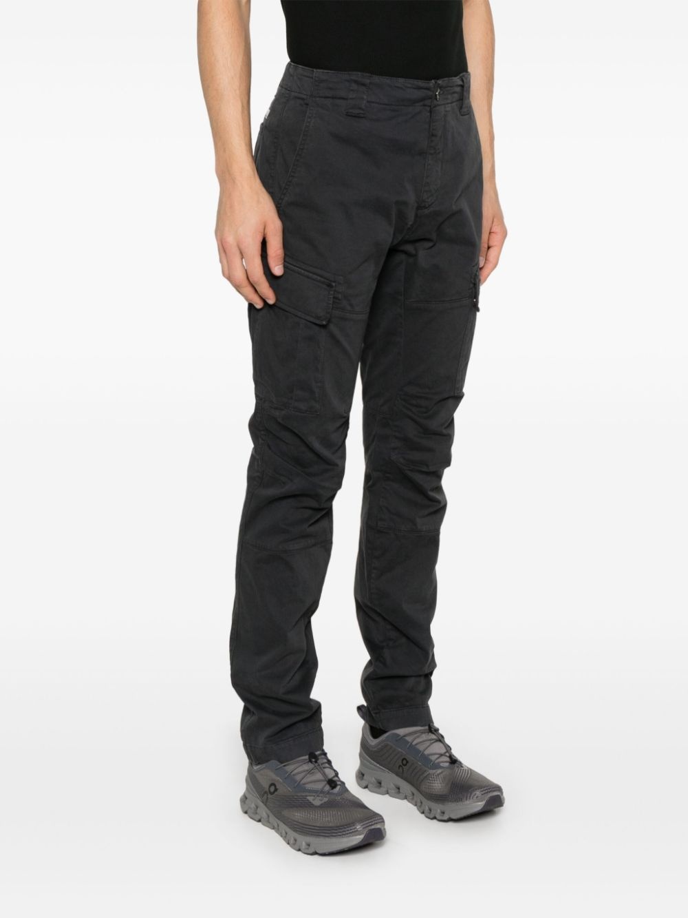 stretch cargo pants - 3