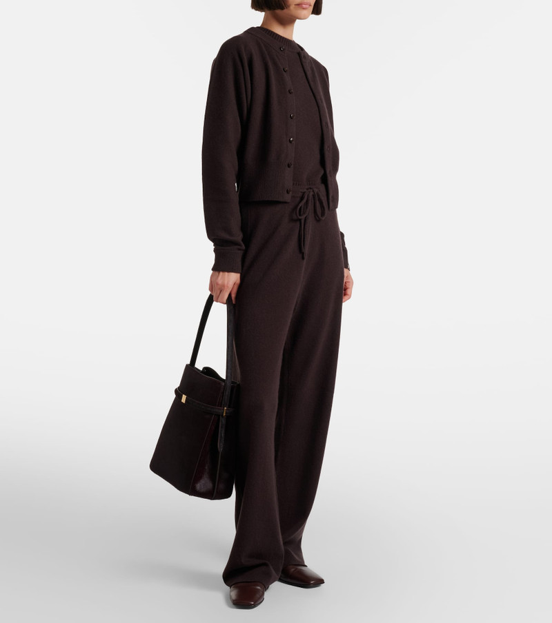 extreme cashmere Blouson cashmere-blend cardigan outlook