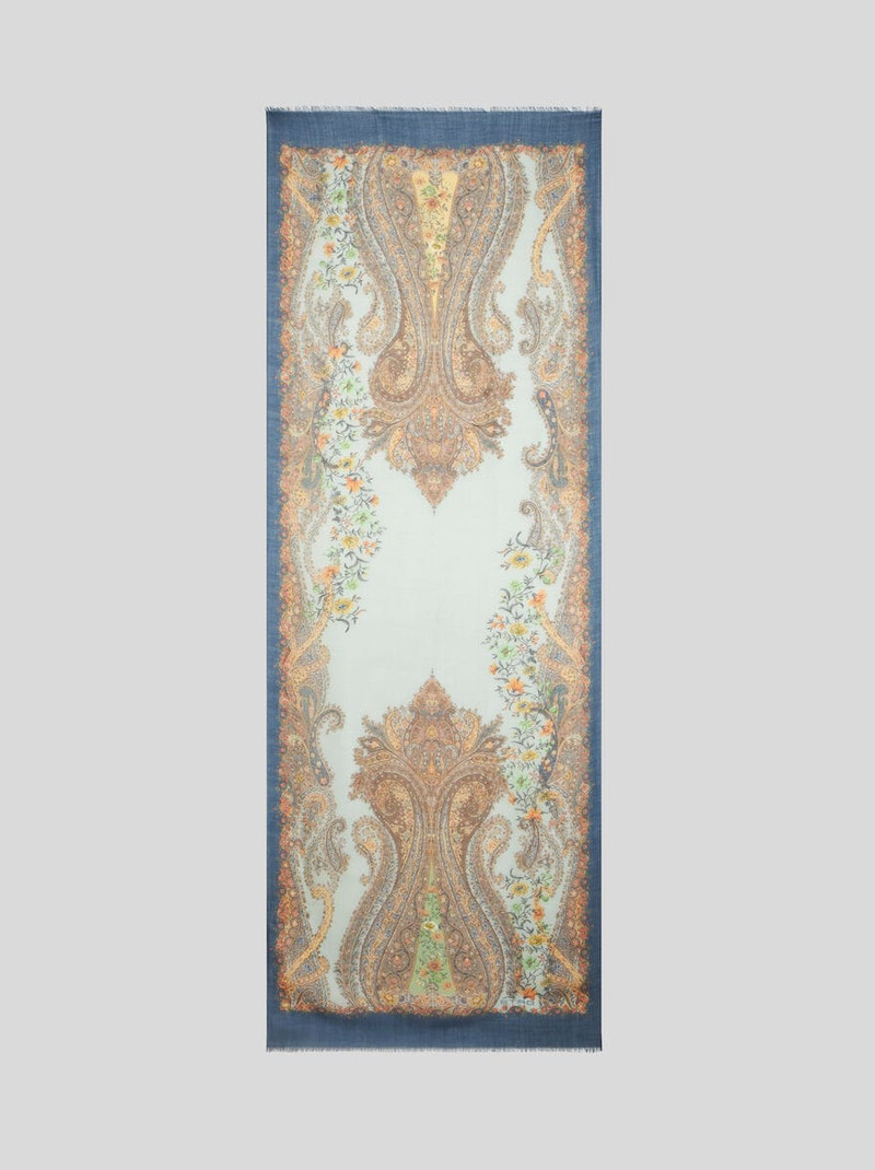 Etro PRINTED CASHMERE SCARF outlook