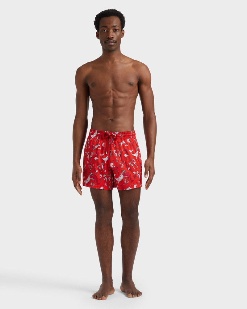 Vilebrequin MEN STRETCH SHORT SWIM SHORTS WHALES LOVE outlook