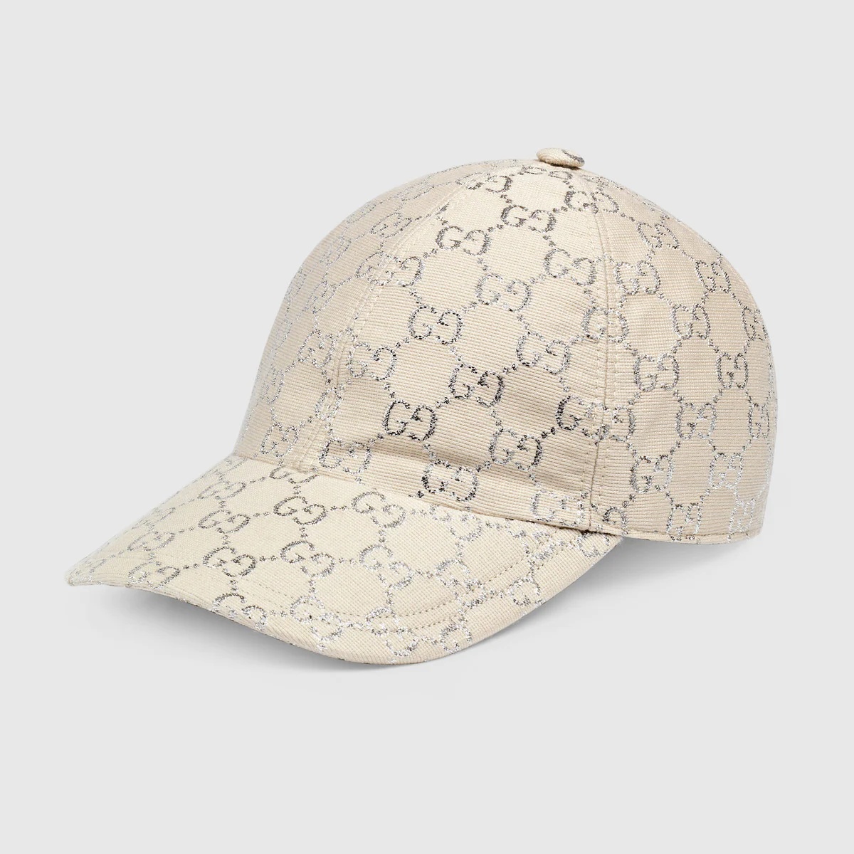 GG lamé baseball hat - 1