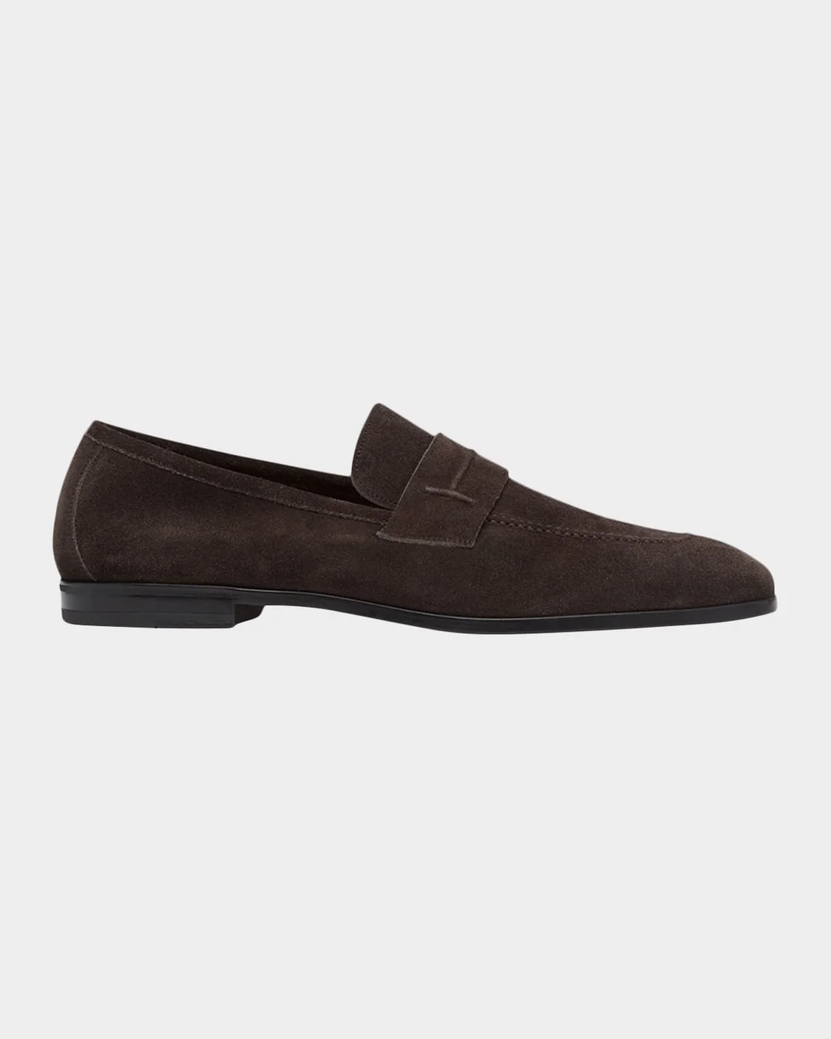 Men's Sean Suede Penny Loafers - 1