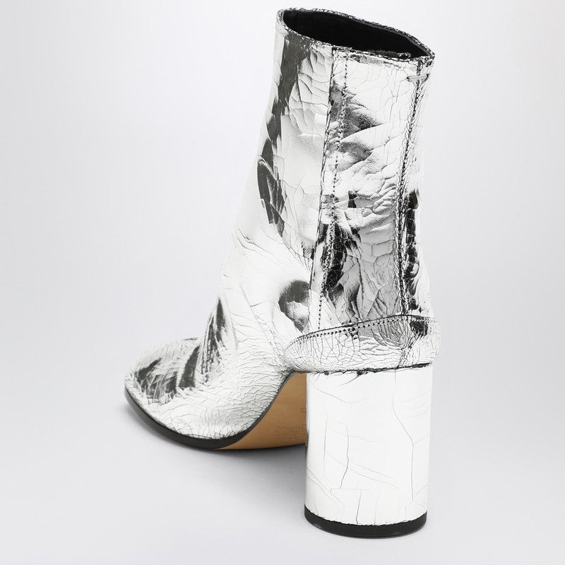 Maison Margiela Tabi Broken Mirror Silver Boot Women - 2
