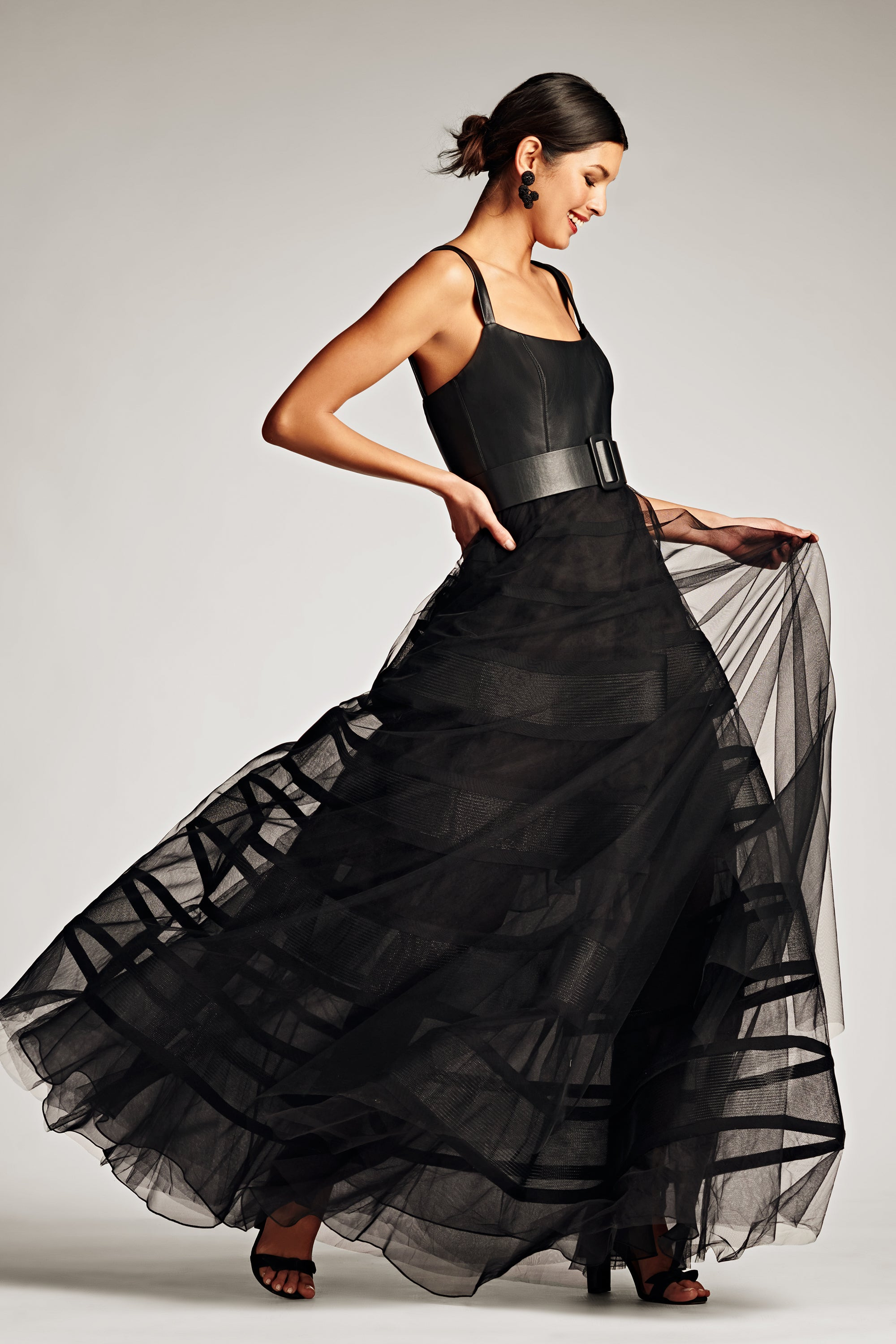 Veruca Gown - Black - 7