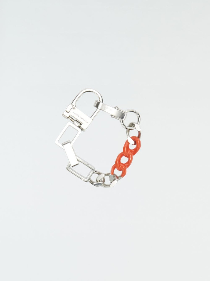 DIP DYE MULTICHAIN BRACELET SILVER 1
