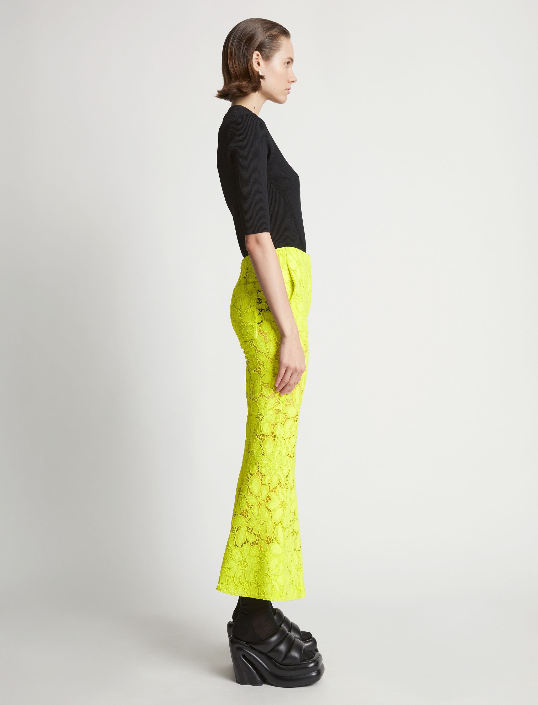 Lace Suiting Pant - 3