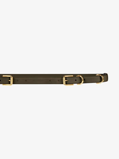 Givenchy VOYOU BELT IN GRAINED LEATHER outlook