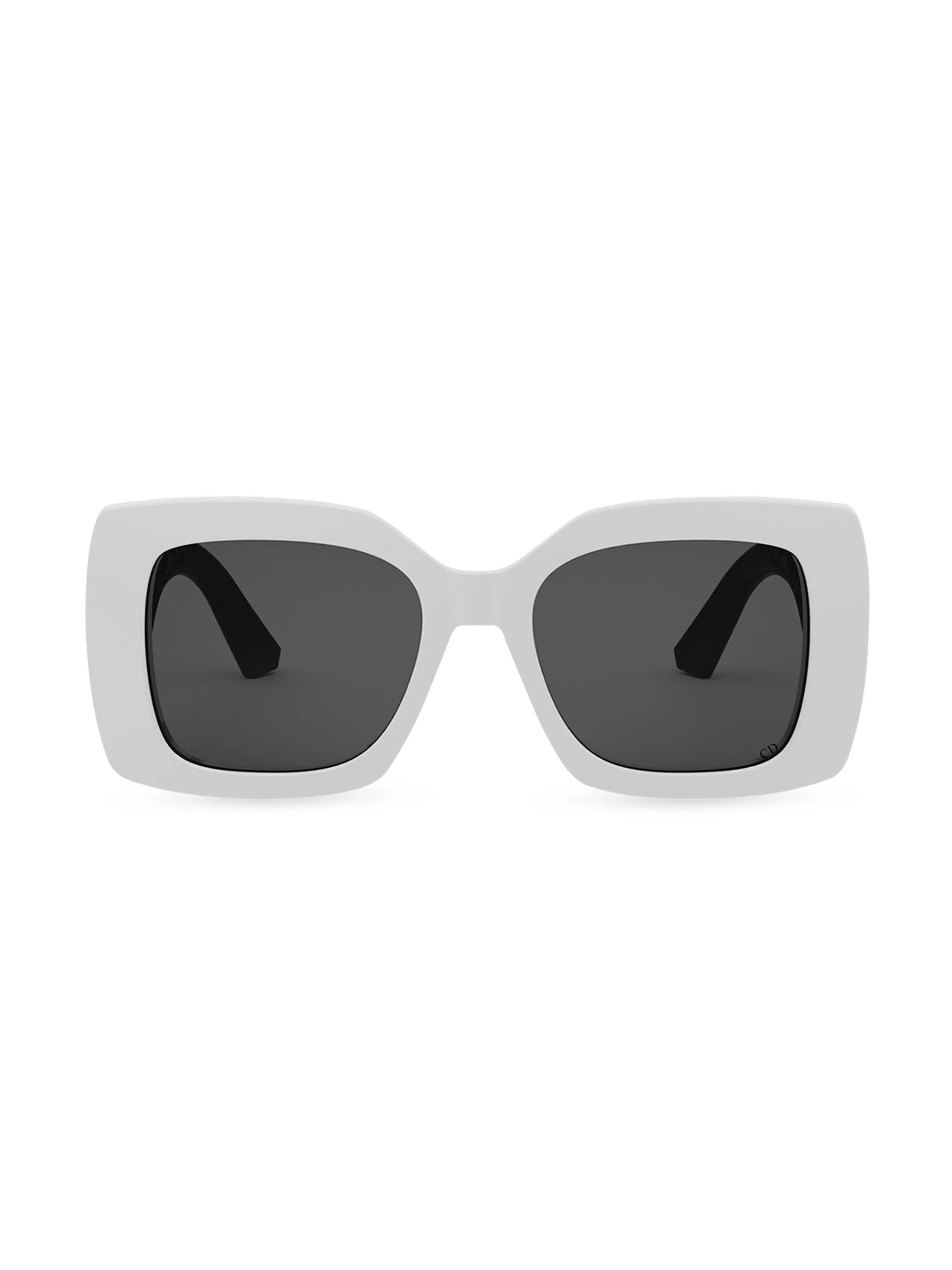 Women's VeryDior S1I 54MM Square Sunglasses - White Smoke - 1