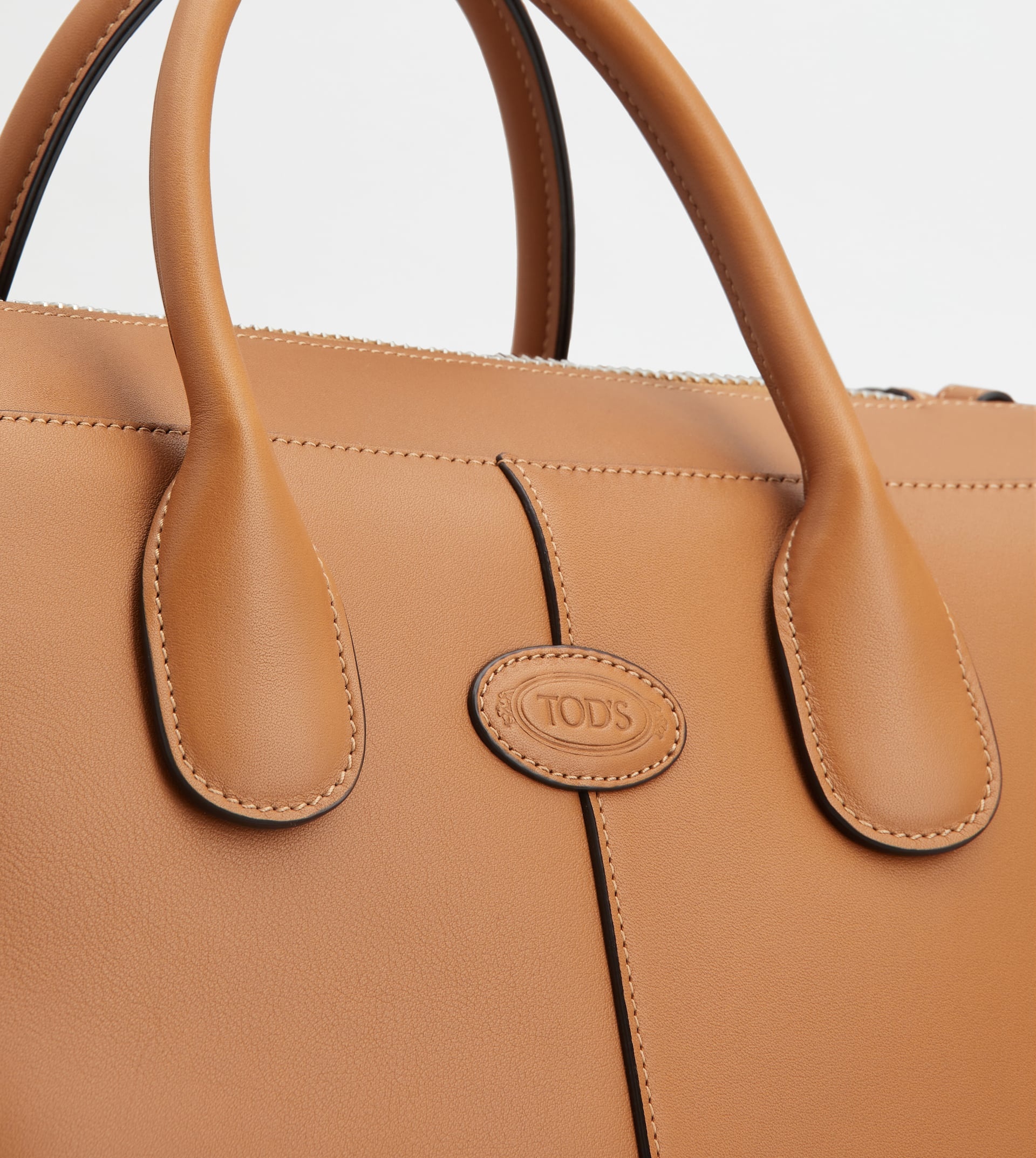 TOD'S DI BAG IN LEATHER SMALL - SPECIAL VERSION - BROWN - 6
