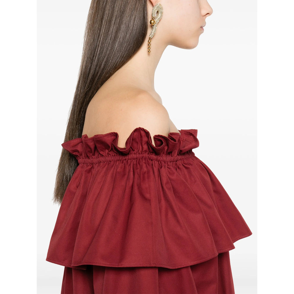 Saint Laurent Red Dresses - Cocktail & Party Dresses Women - 4