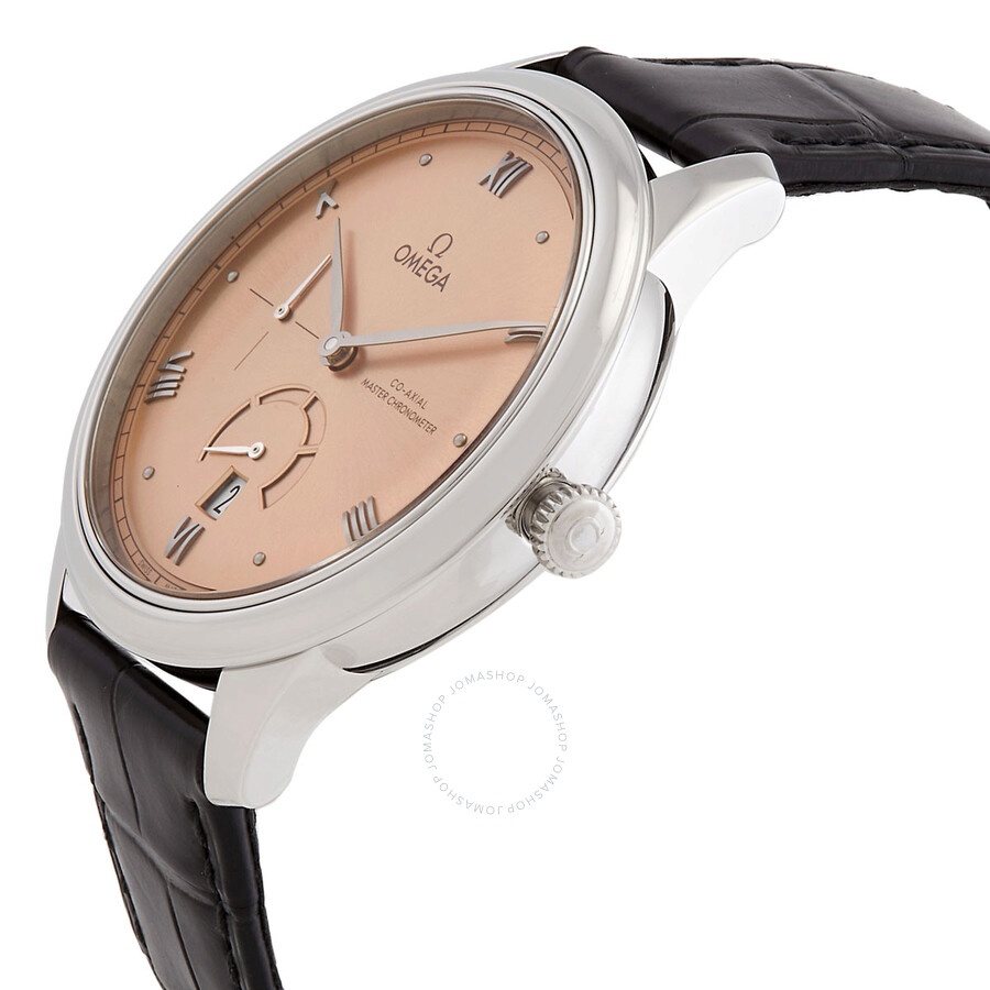 Omega De Ville Automatic Pink Dial Men's Watch 434.13.41.21.10.001 - 2