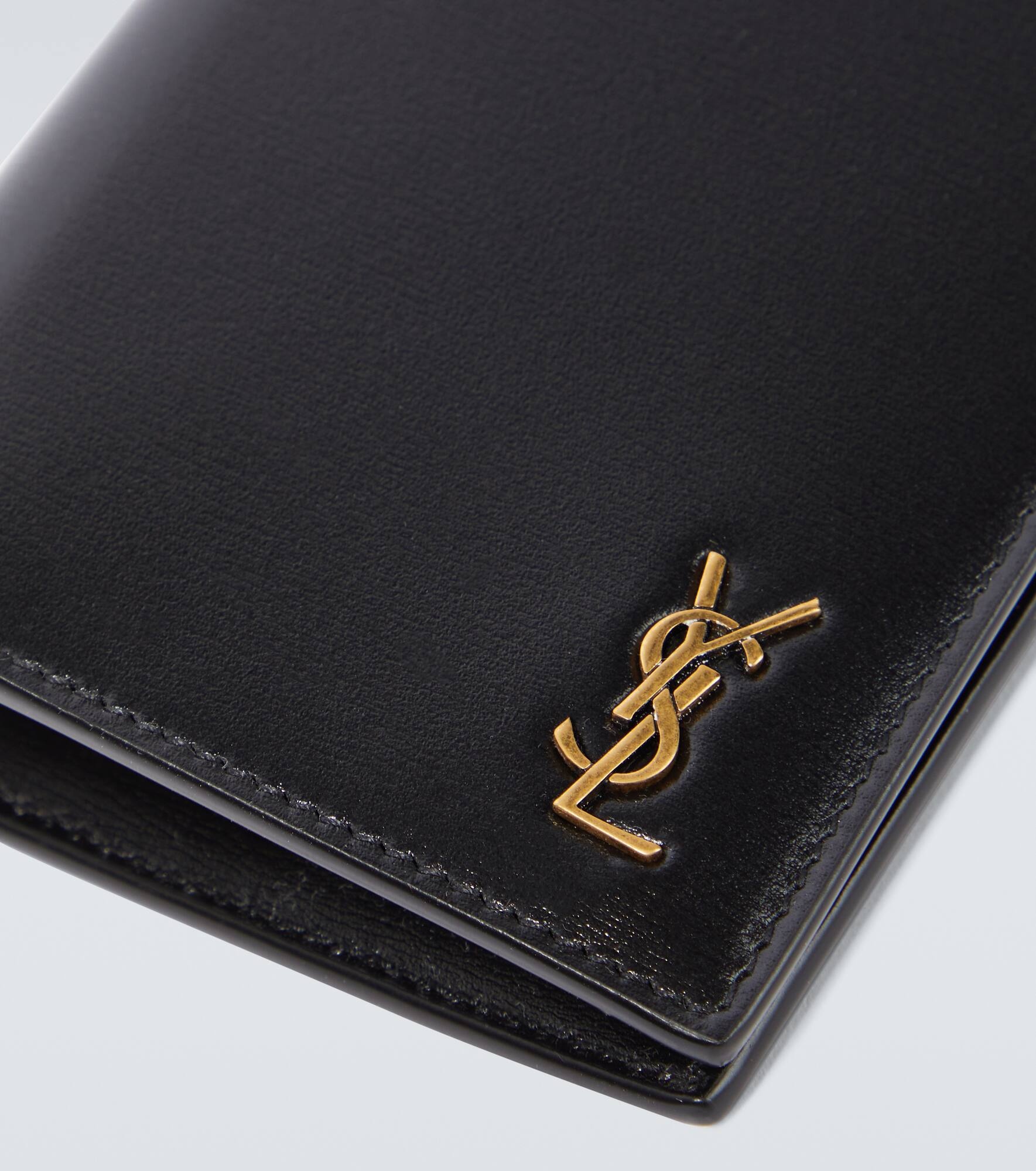 Tiny Cassandre leather wallet - 4