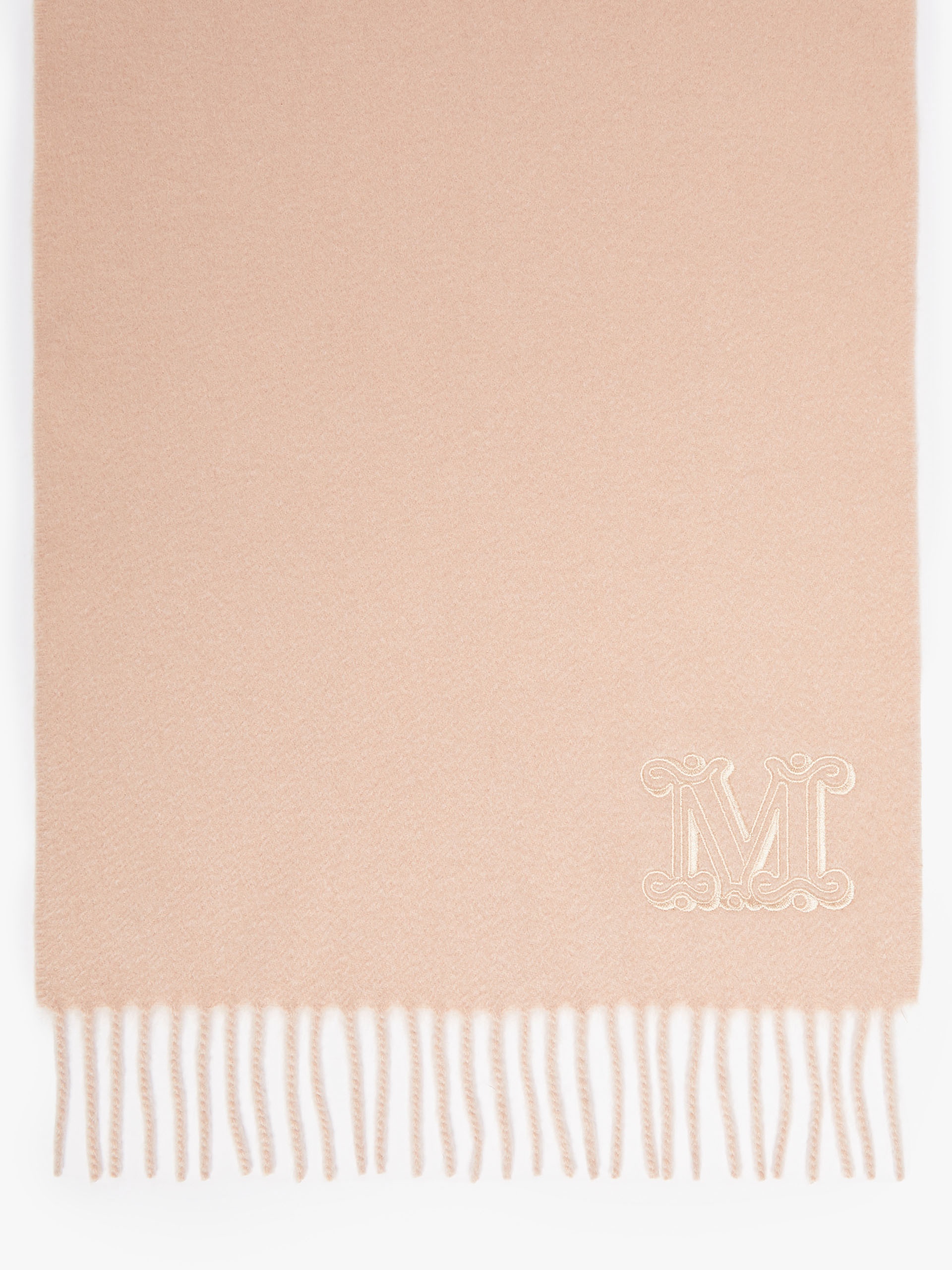 Cashmere stole with embroidery - 1