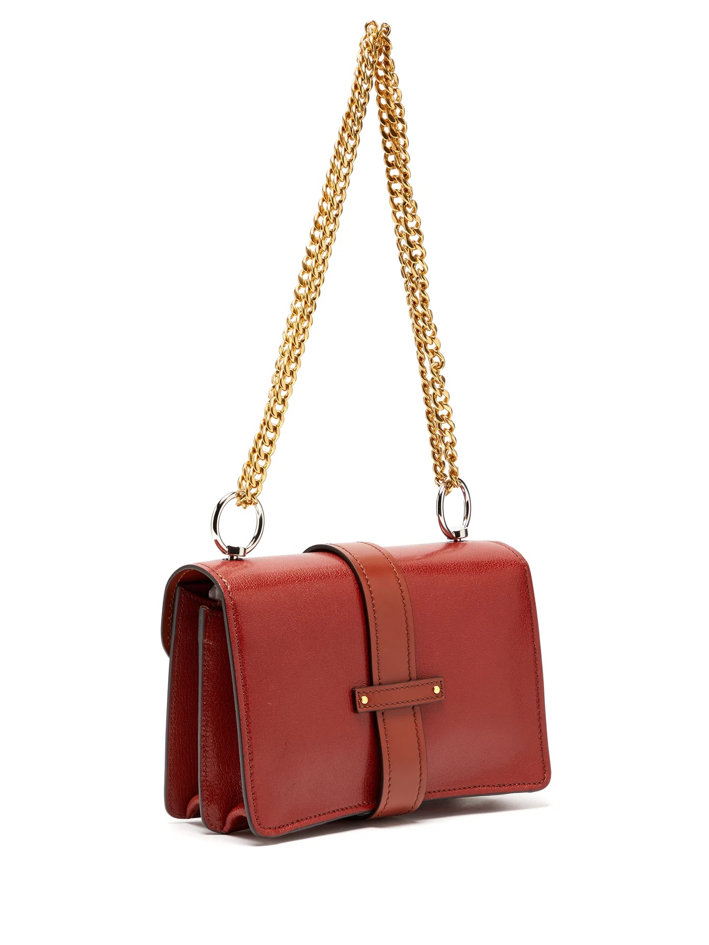 Aby leather shoulder bag - 4