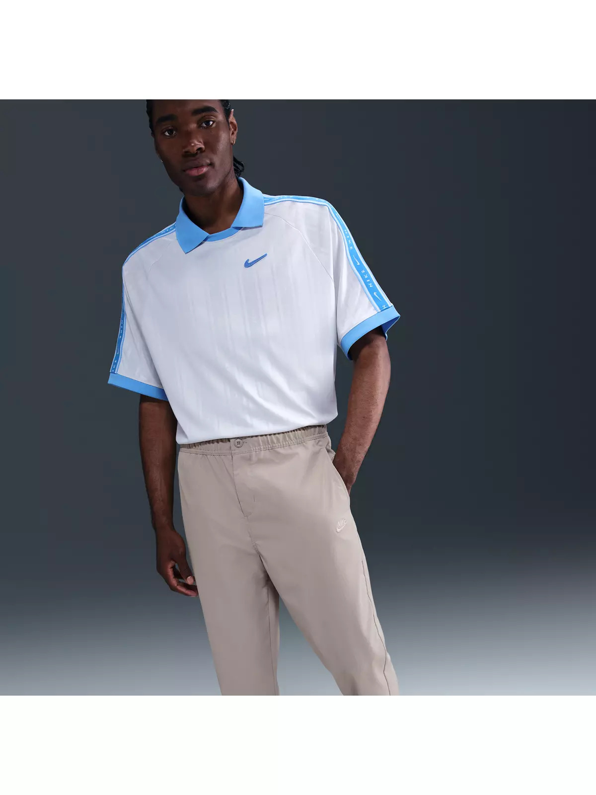 Men's Club Woven Tapered Pants -Grey - 3