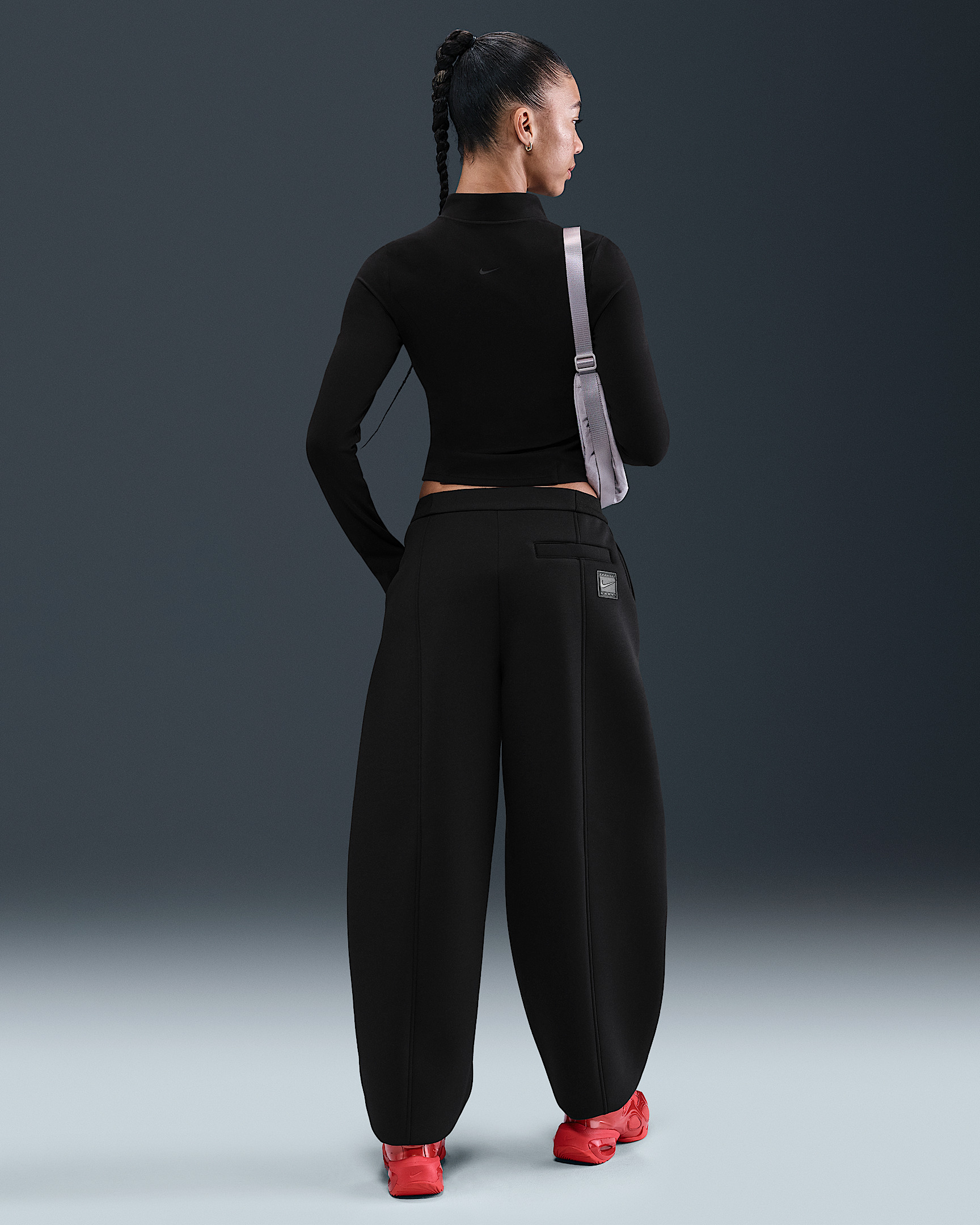Nike Sportswear Modern Fleece Women's Mid-Rise Loose Pants - 4