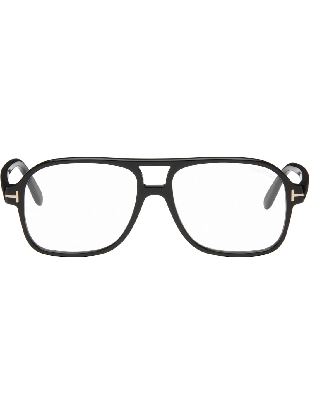 Black Navigator Glasses - 1