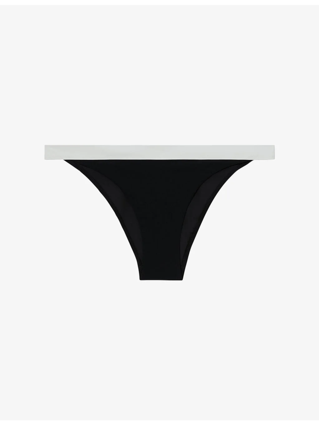 Abby Colour-Block Stretch-Woven Bikini Bottoms - 1
