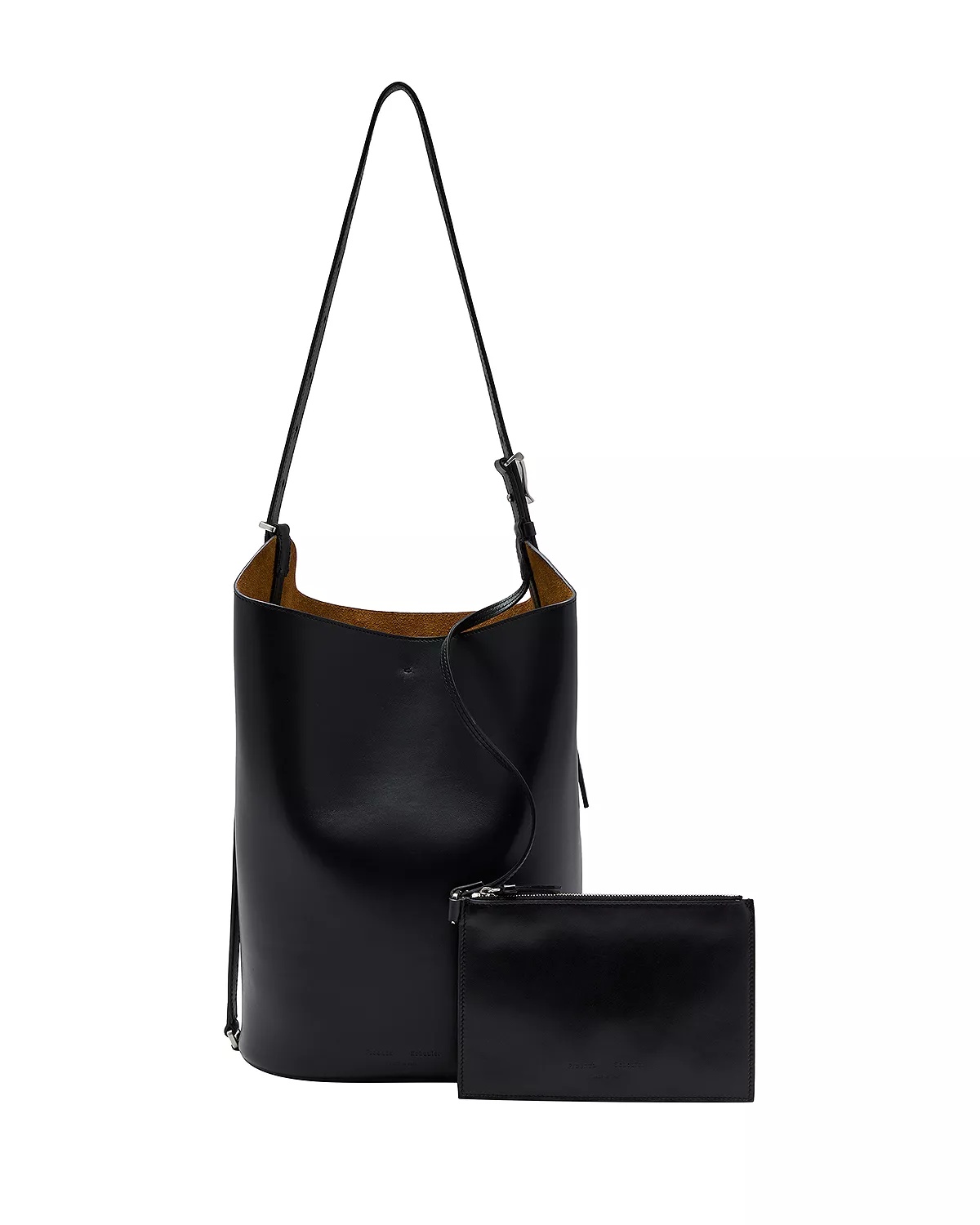 Brant Bucket Bag in Smooth Leather - 2
