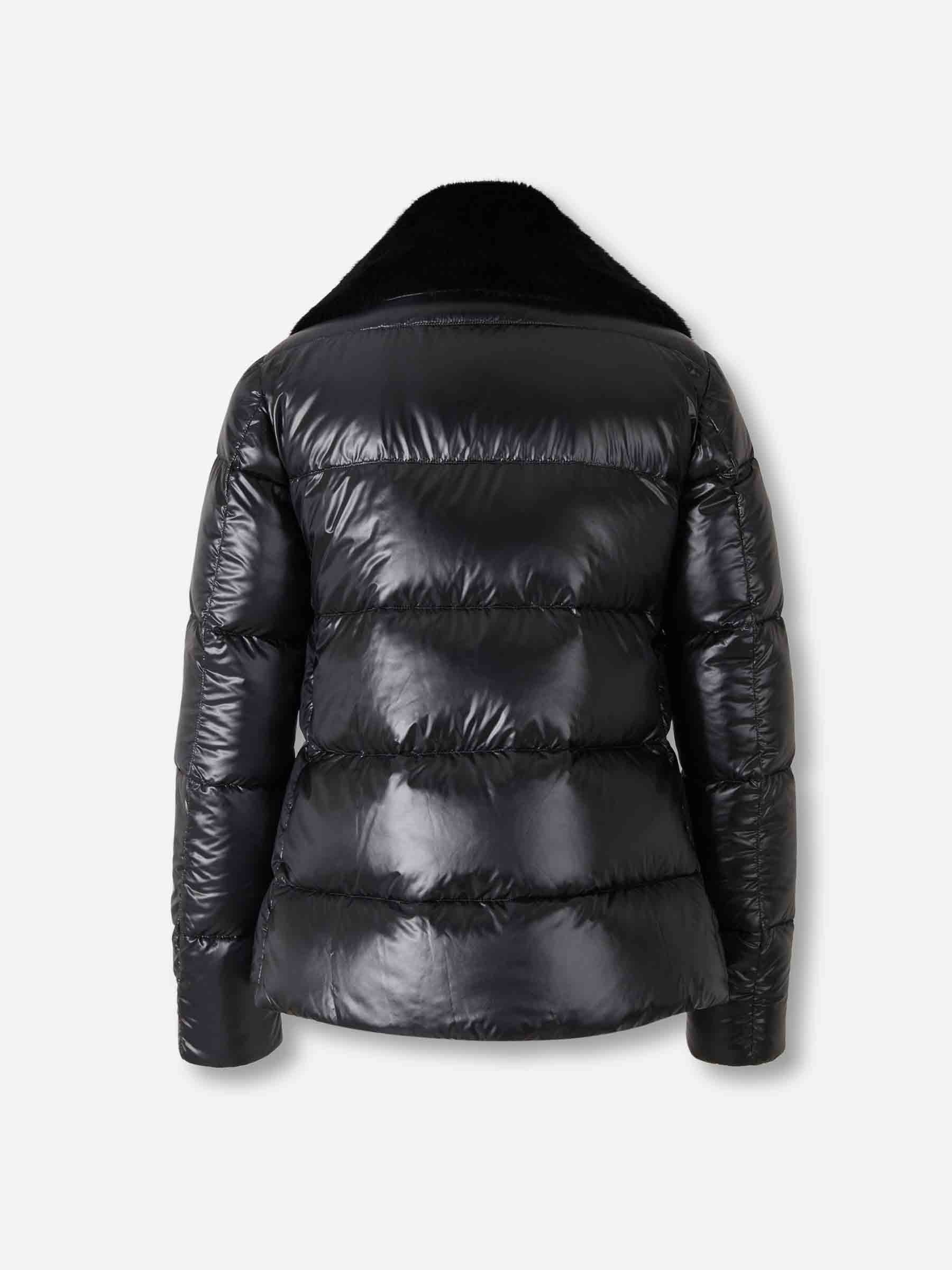 SHORT FUR DOWN JACKET - 3