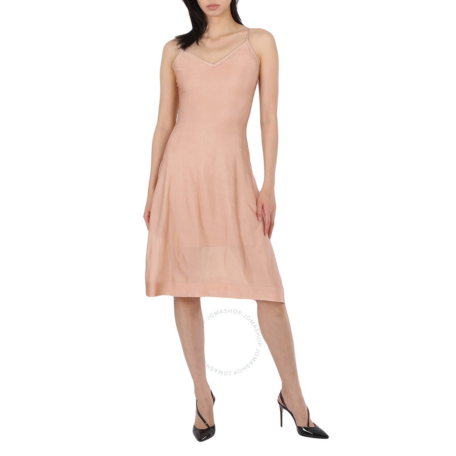 Alaia Ladies Rose Chair Semi Sheer Slip Dress - 3
