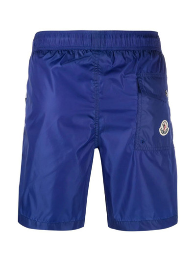 Moncler logo-print swim shorts outlook