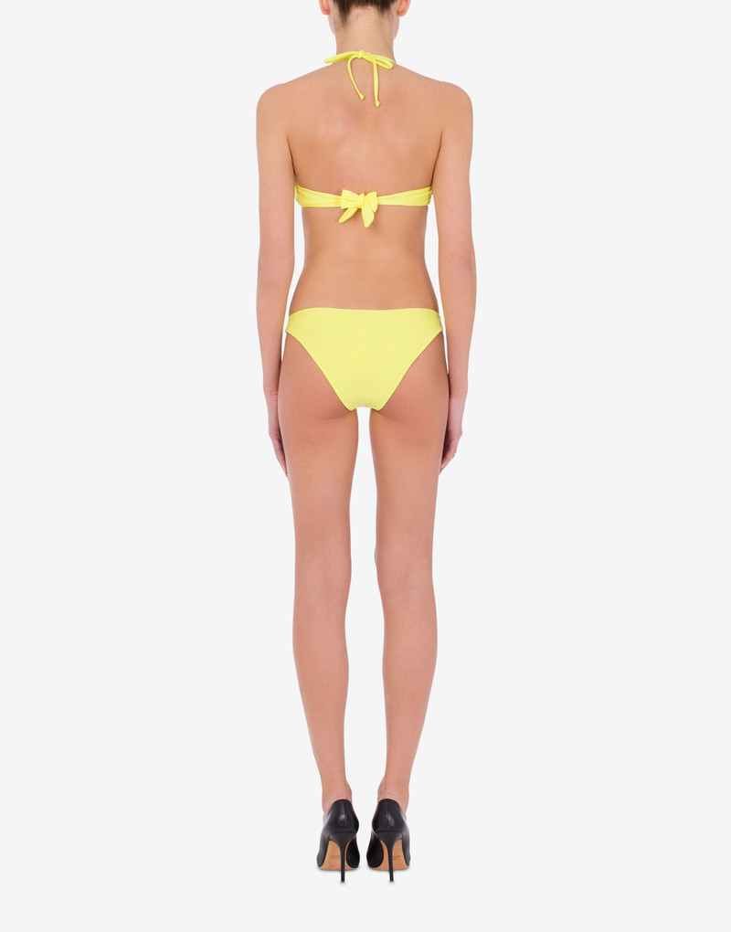 MAXI LOGO PRINT BIKINI TOP 3