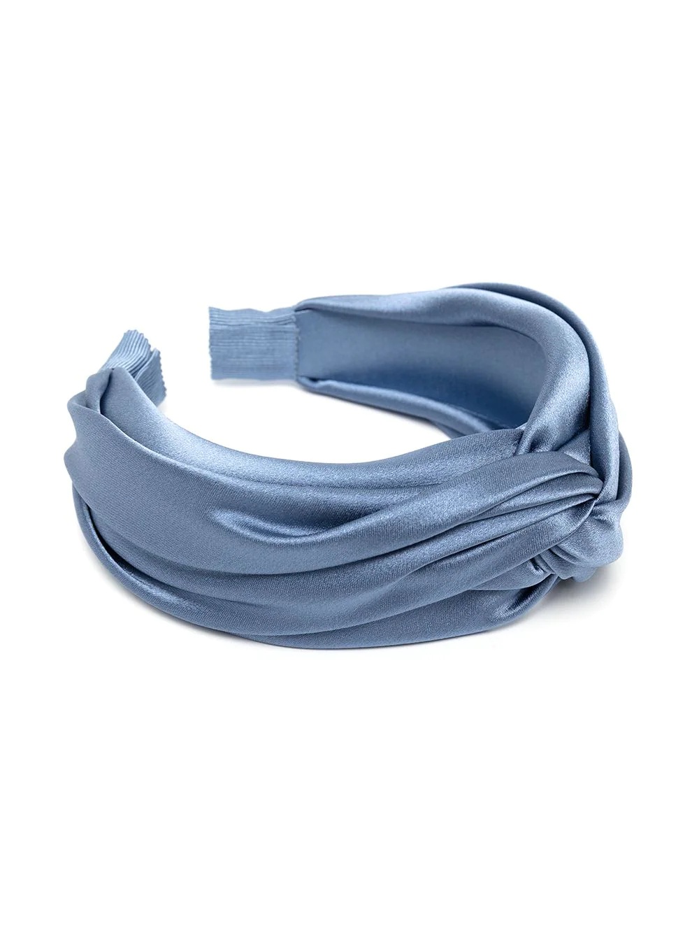 Twist silk satin headband - 2