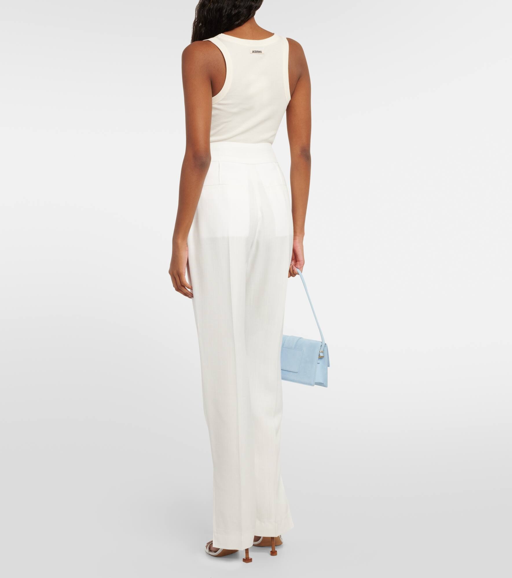 Le Pantalon Tibau side-slit slim pants - 3