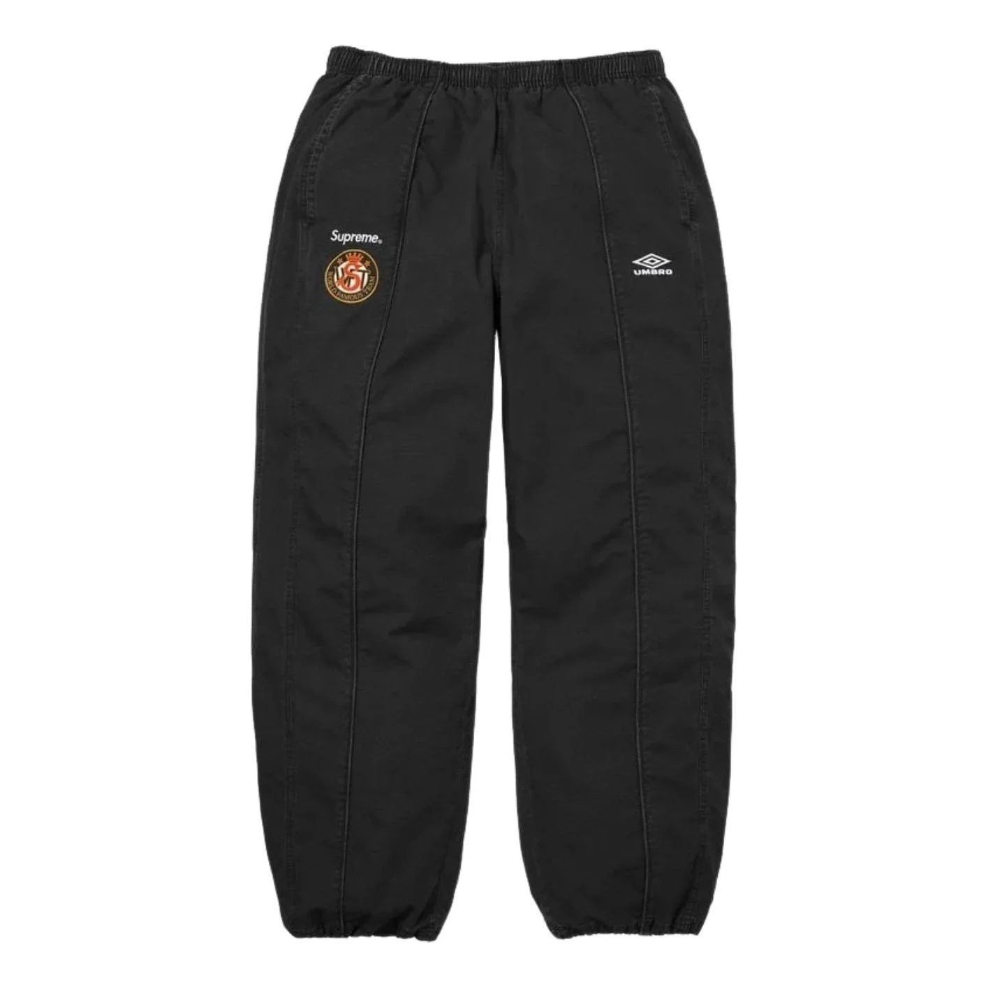 Supreme x Umbro SS26 Cotton RipsT-Shirt Track Pant 'Black' SUP-SS26-029-BLK - 1