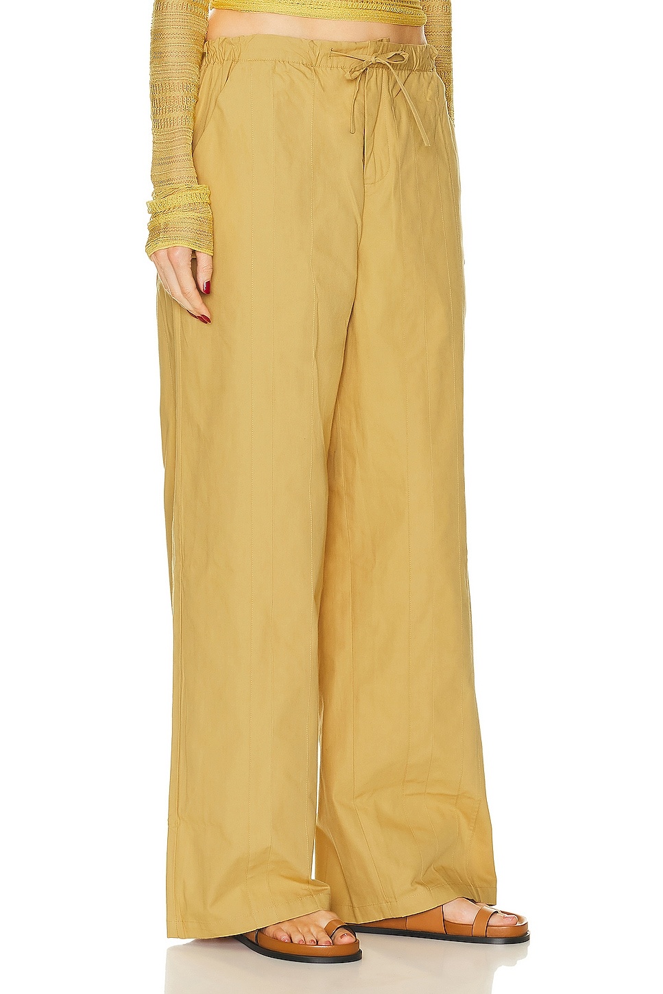 Multi-Panelled Cotton Pant - 2