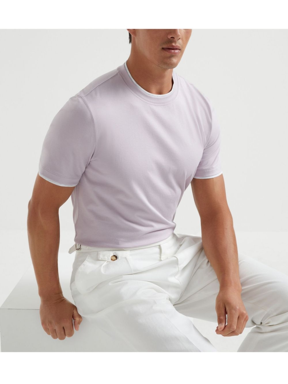 layered T-shirt - 6