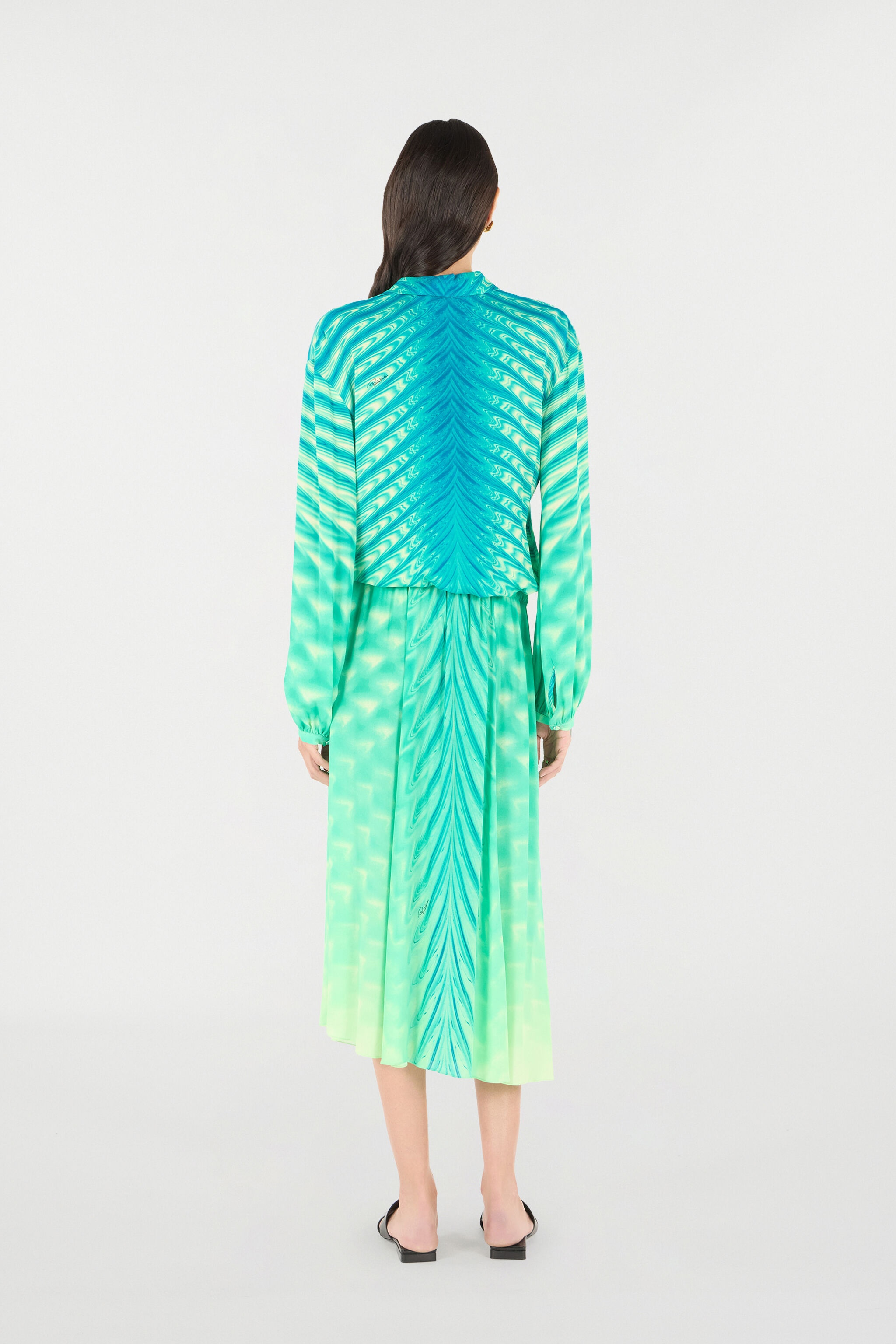 Shirt Dress With All-Over Print - 4