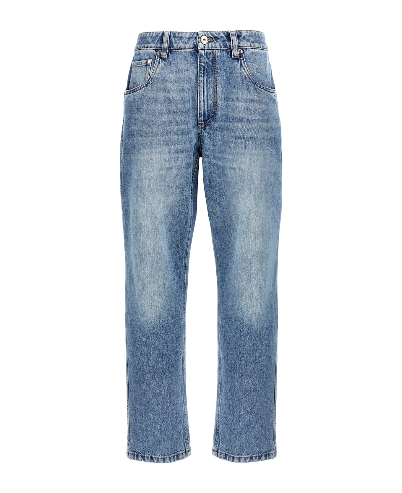 Brunello Cucinelli 'monile' Denim Jeans | italist | REVERSIBLE