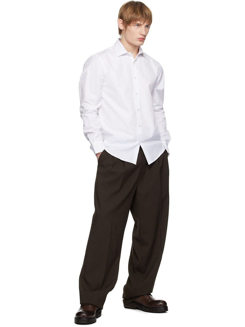 Sunspel White Sea Island Cotton Shirt outlook