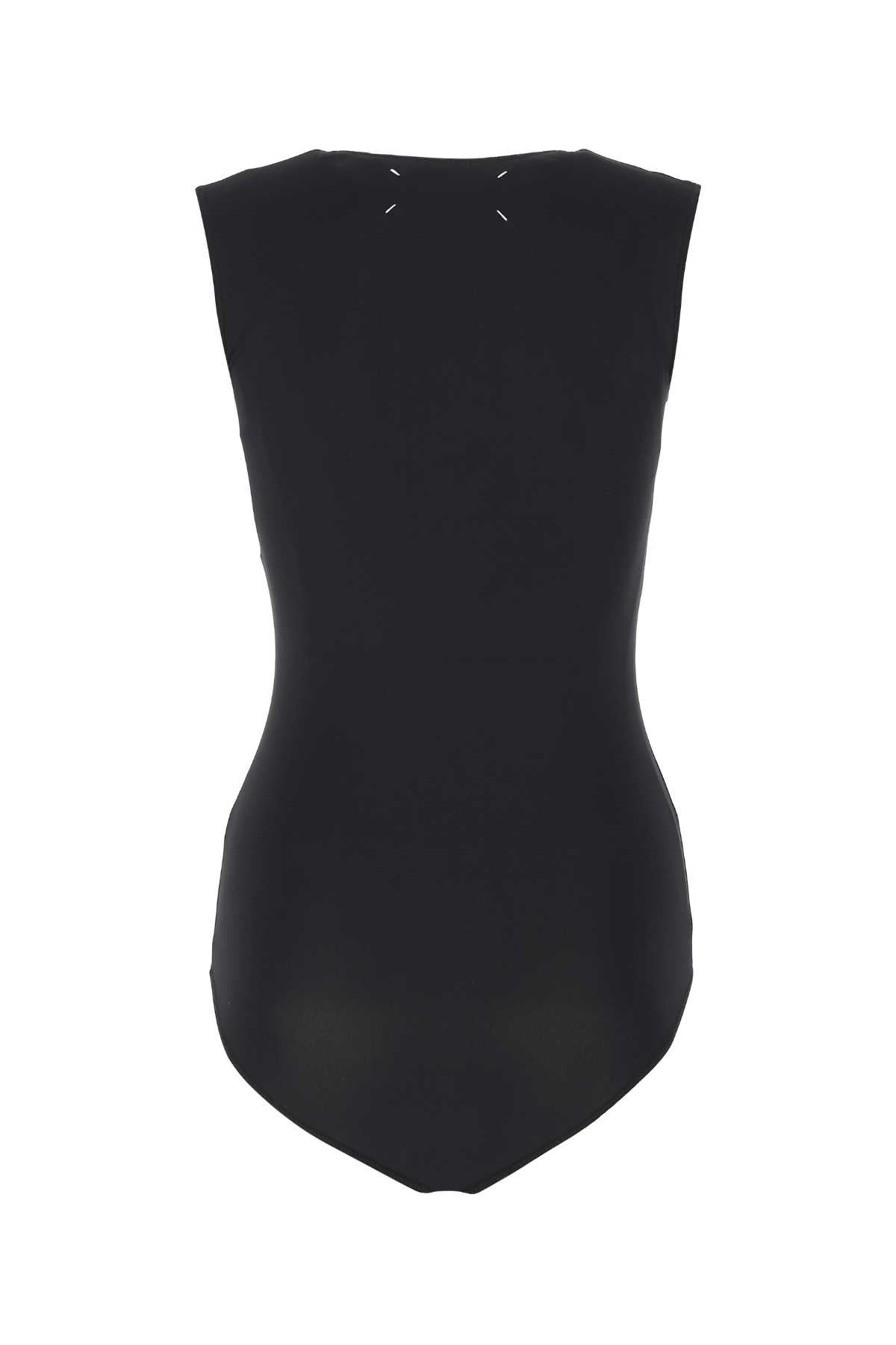Maison Margiela Women Black Stretch Nylon Body - 2