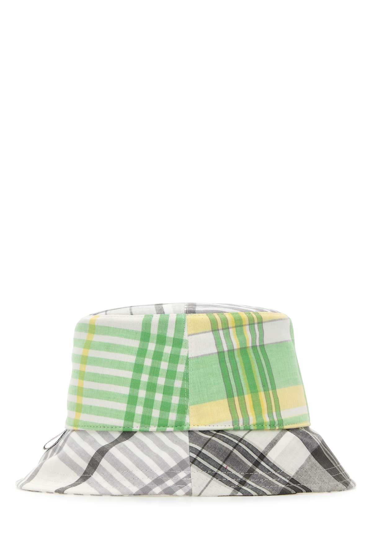 Thom Browne Men Printed Cotton Bucket Hat - 2