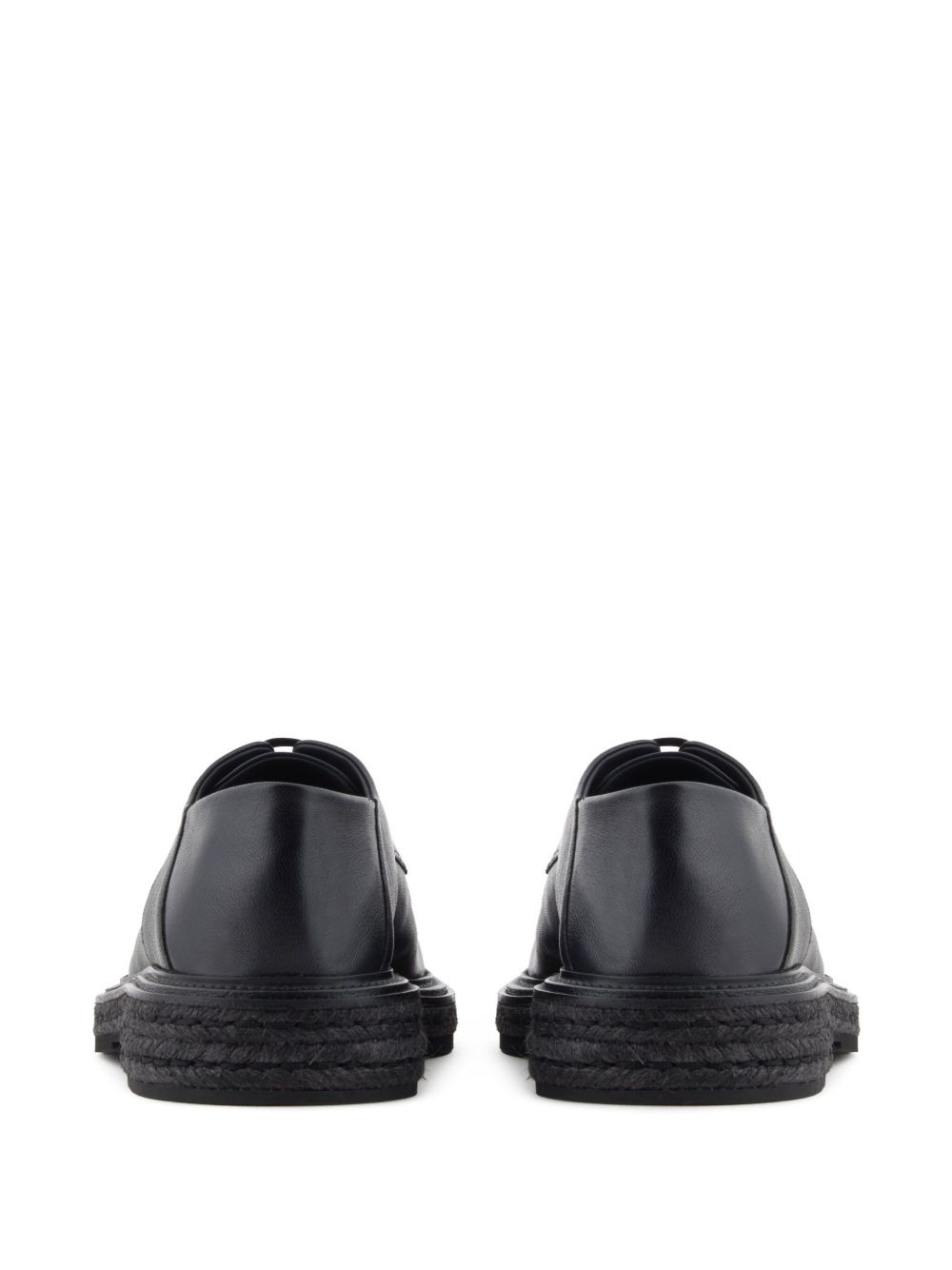 leather derby shoes - 2