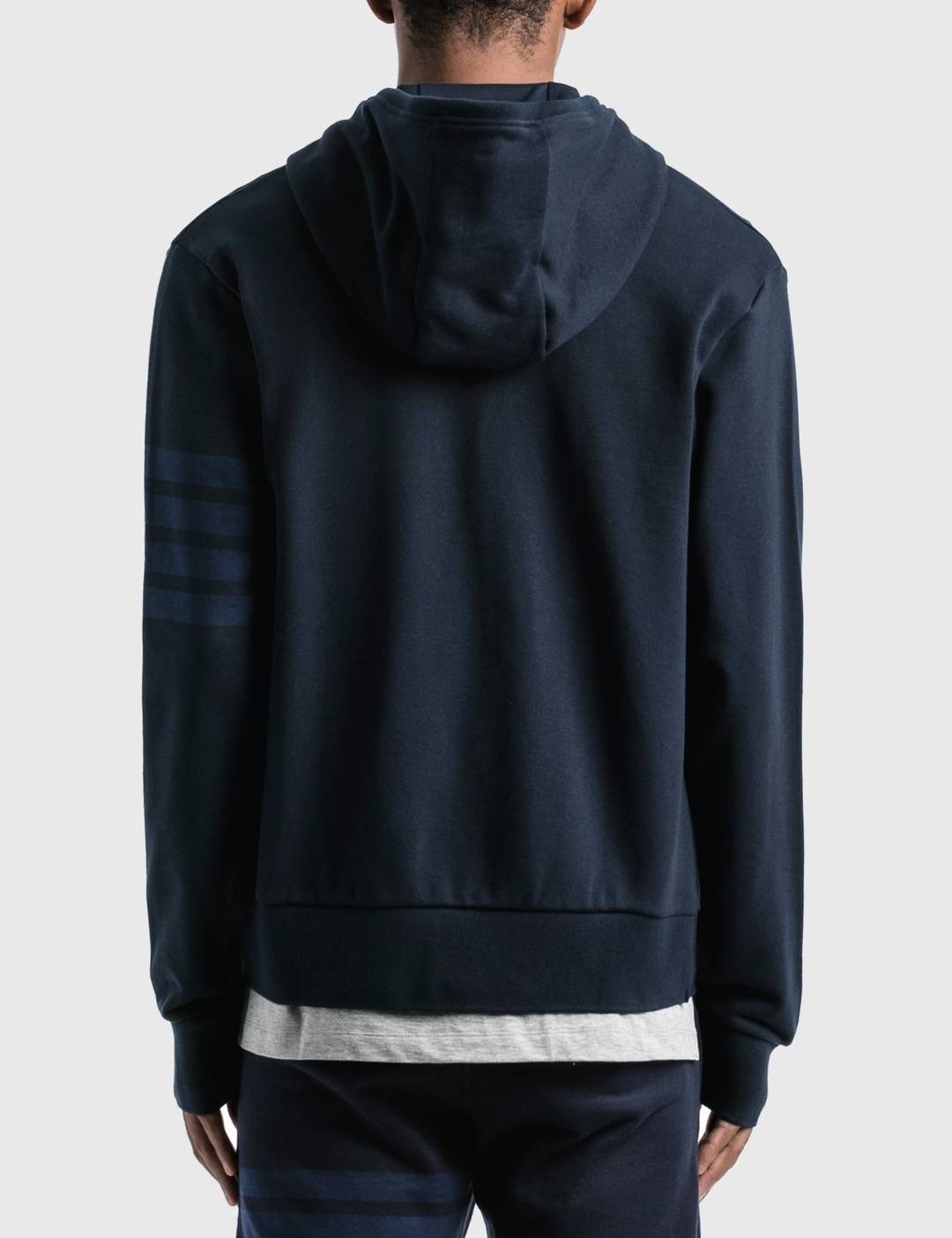 Relaxed Fit Zip Up Hoodie - 3